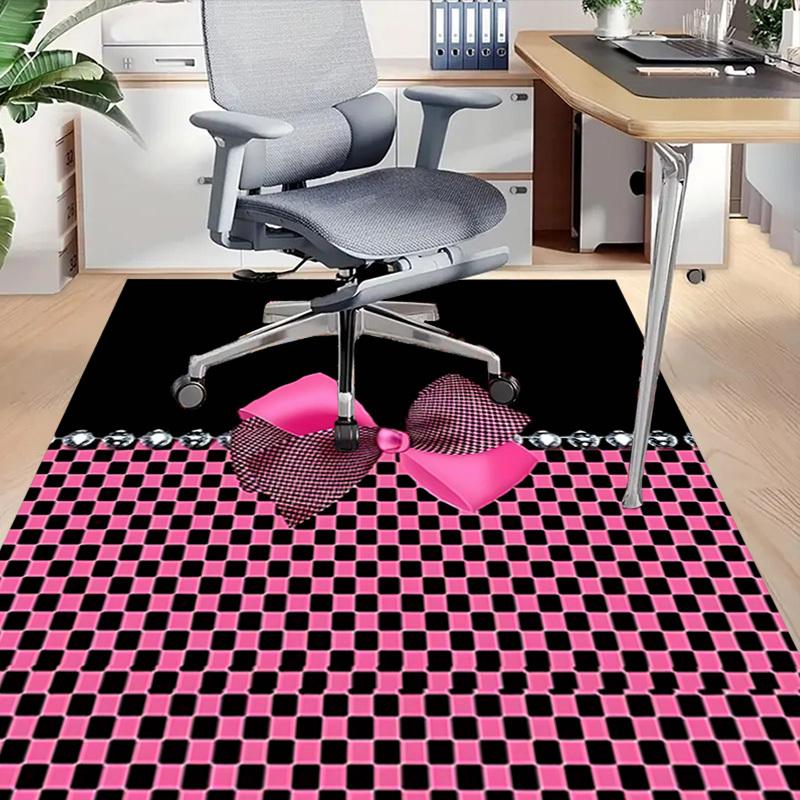 1PC Bow Diamond Extra Large Non-Slip Floor carpet, Office, family, bedroom, Studio - Large Area Rug Indoor Rugs, Vibrant Colors-W273