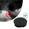 1pc Auto Exterior Accessories Car Rear Tail Exhaust Pipe Anti-Rust Cover Cap for Benz Smart Fortwo Forfour W451 W453 2008-2014