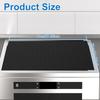 Stove Top Cover Silicone Stove Mat Heat Resistant Cooktop Cover Foldable Anti-slip Hob Cover Range Covers for Electric Stove