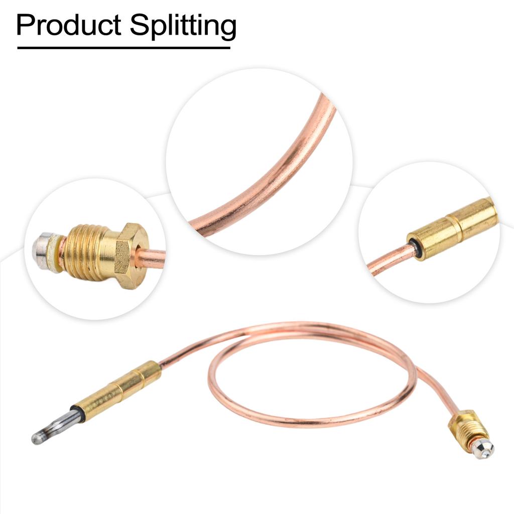 400mm Thermocouple Probe M9*1 With Flameout Protection