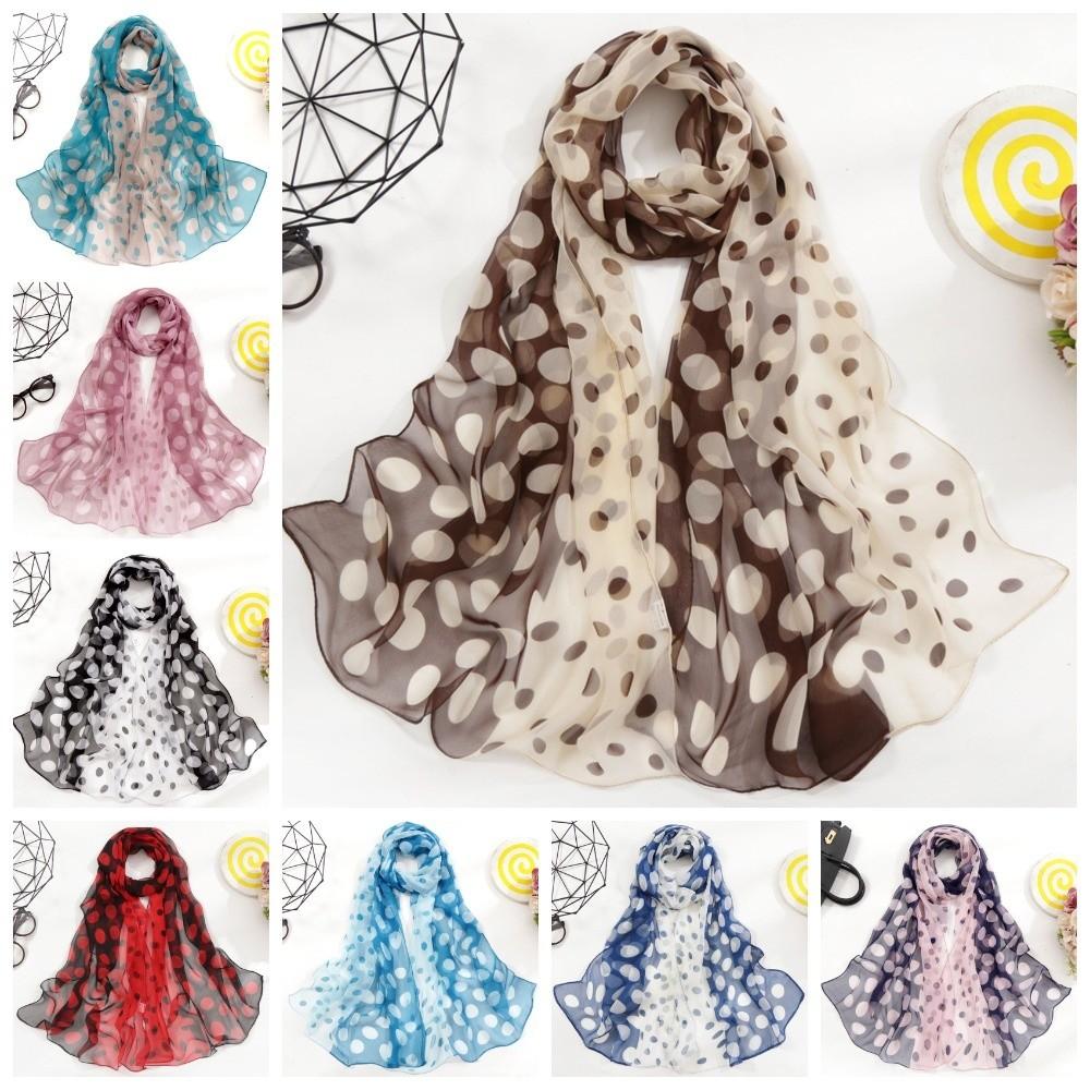 Sunscreen Shawls Wraps Scarves for Women Summer Head Wraps Polka Dot Scarf Air Conditioner Shawl