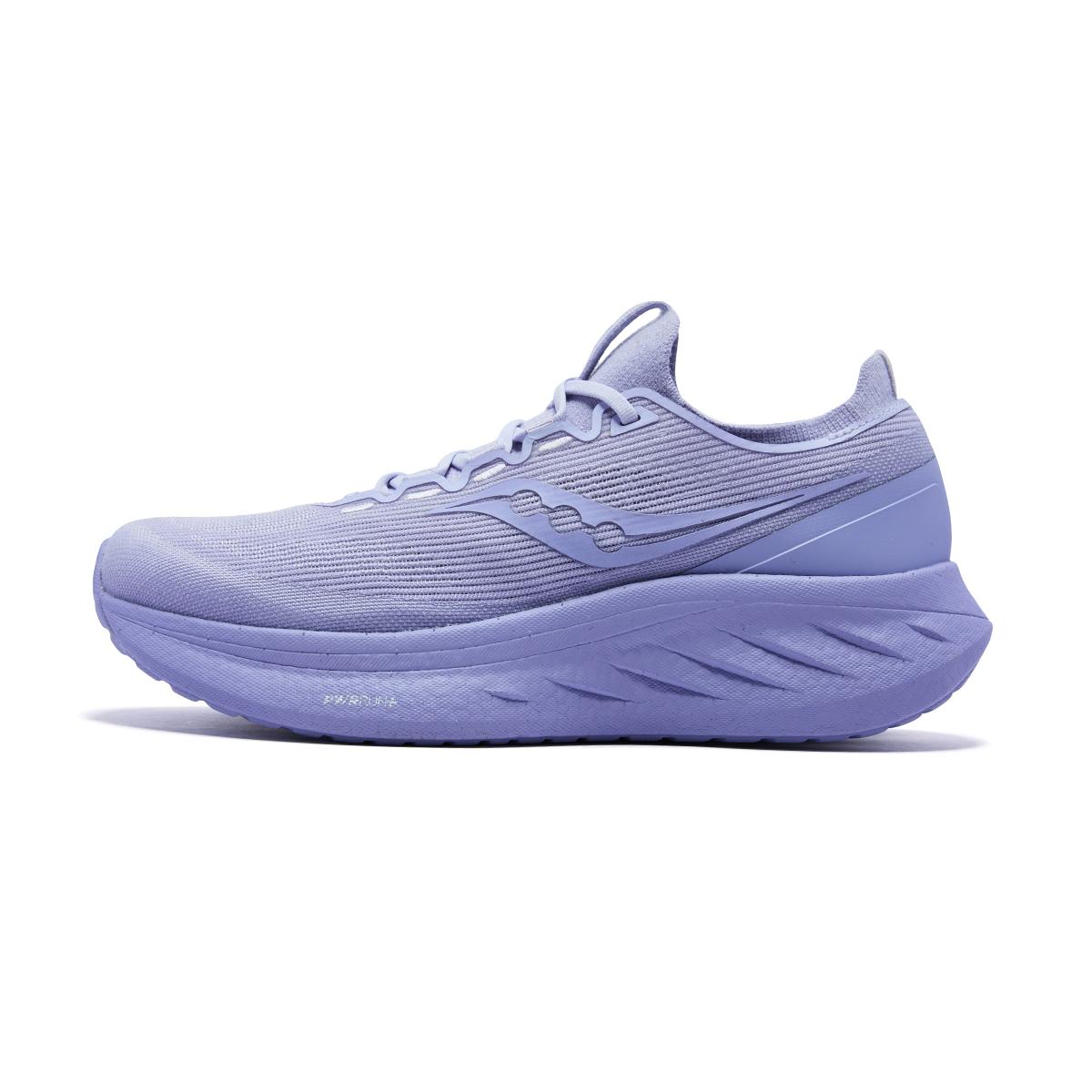 Saucony Ride For Her Series Comfortable Soft Fashionable Versatile Breathable Training Running Shoes Women sneaker Light-Purple S18311-4 36