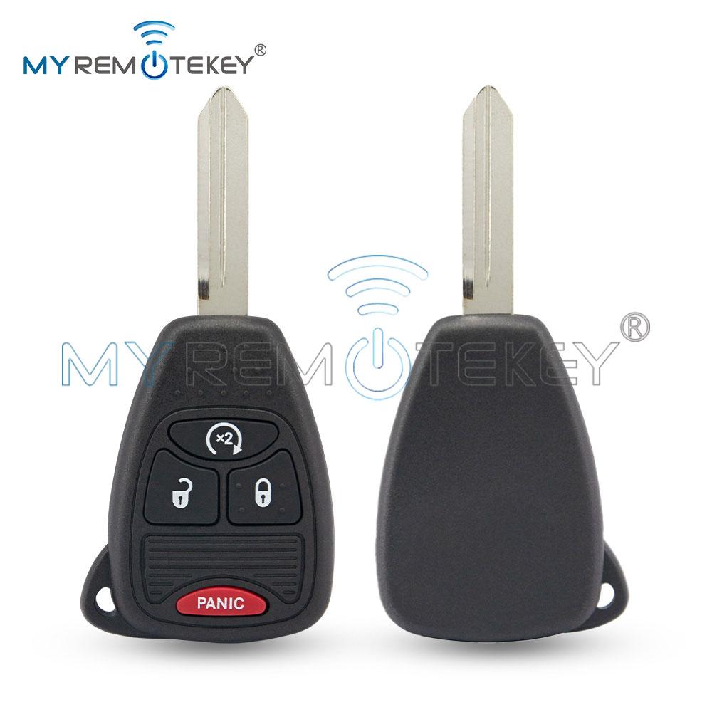 MYREMOTEKEY Remote Car Key Shell Case Fob for Chrysler Pacifica Aspen 300 Dodge RAM Caravan Jeep Commander Grand 2/3/4/5/6Button