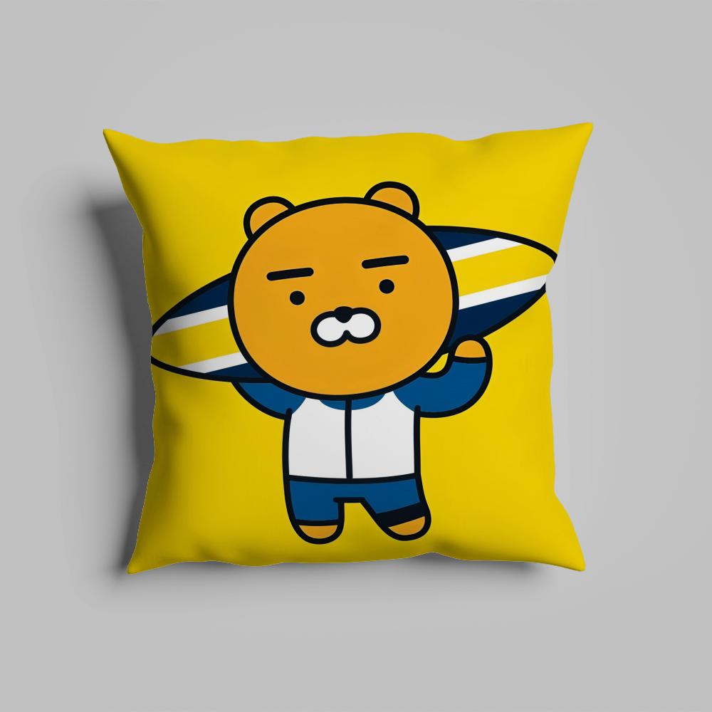 Pillow Case luxurious home office, sofa decorative Multi sized car seat cushions, pillowcases Kakao R-Ryan cute cartoon