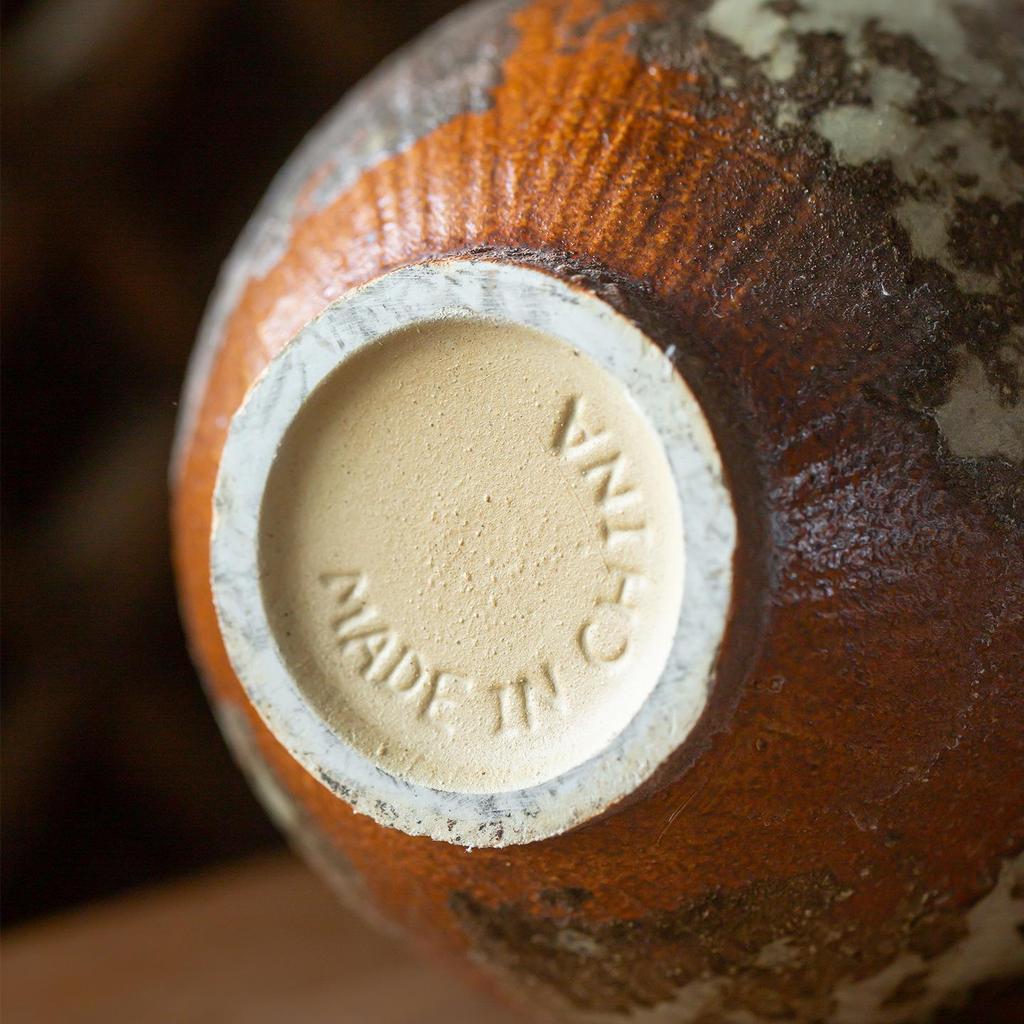 Wabi-Sabi Retro Ceramic Vase: Chinese Style for Living Room and Tea Room Flower Arrangements