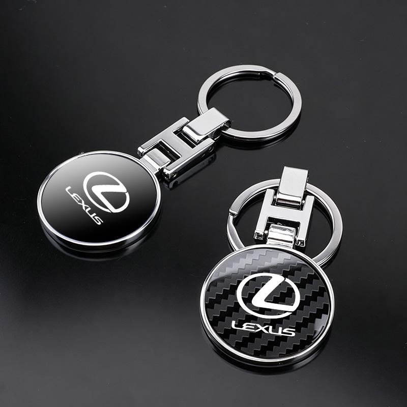 Mirror Surface Car Keychain Keyring Anti-Loss Holder for Lexus ES300 RX330 RX300 GS300 IS250 IS200 CT200h IS300 NX RX LX GX GS ZY8