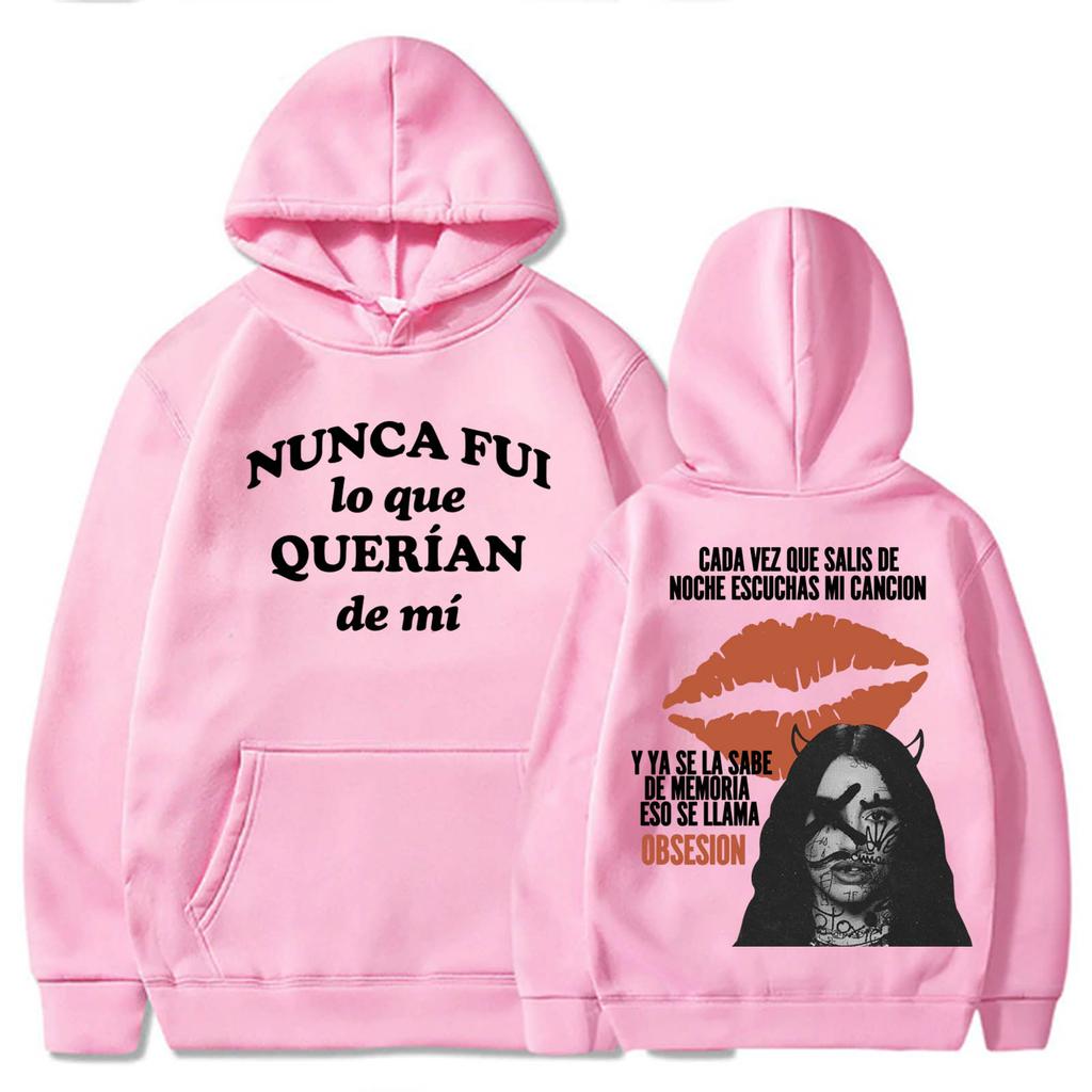 No Vayas a Atender Cuando El Demonio Llama Hoodie Harajuku Pullover Lali Esposito Tops Man Woman Sweatshirt Fans Gift
