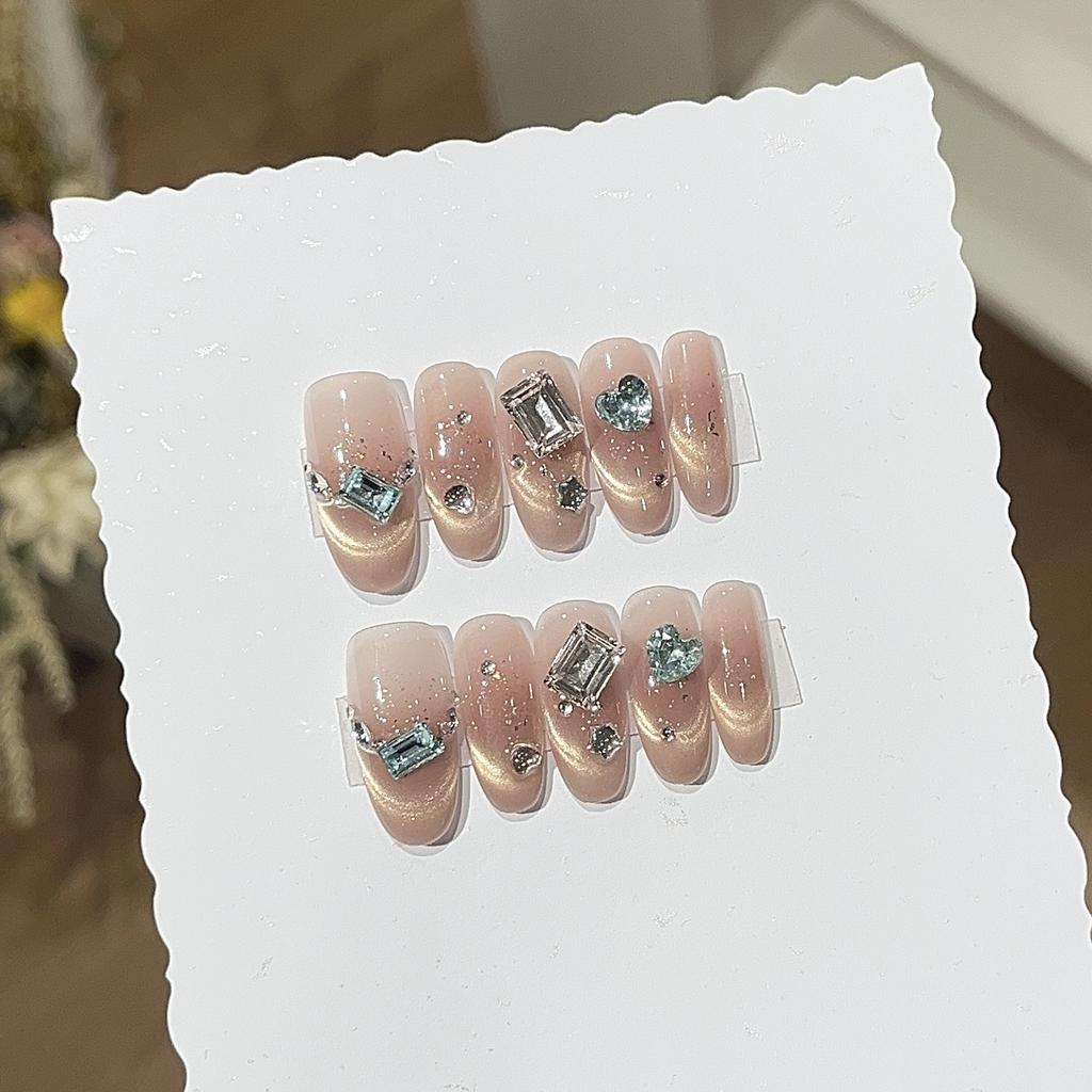 Magic Girl Oxygen Sense Thin Orange Tone Smile Cat Eye Girl Energy Sticker Wear Armor