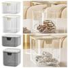 1Pcs Light Luxury Desk Storage Box Bedroom Trash Garbage Can New Desktop Bin
