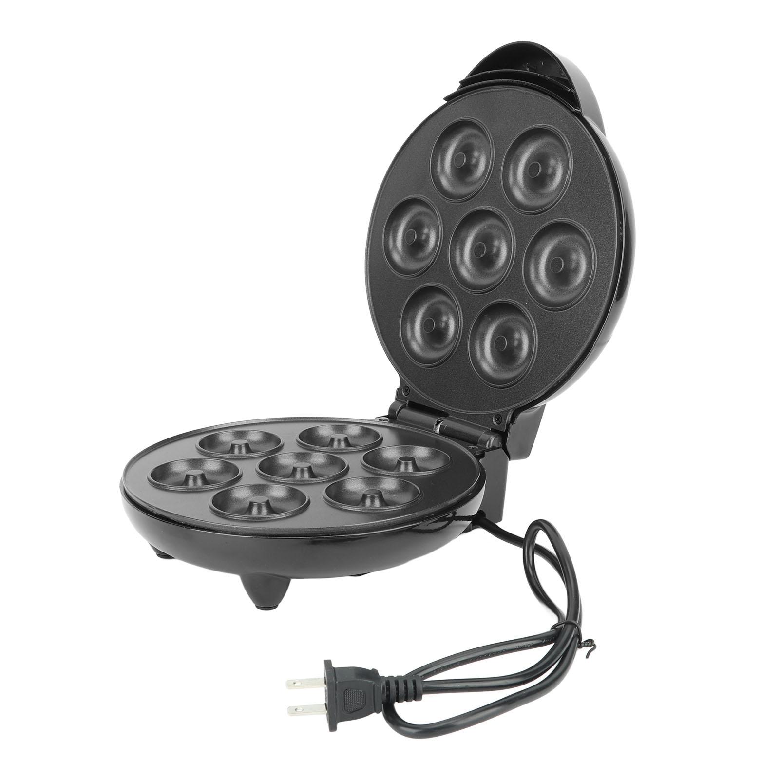 

Donut Maker Easy Release Double Sided Heating Prevent Stick Portable Mini Electric Donut Maker L(for 6.5-9kg) чорний