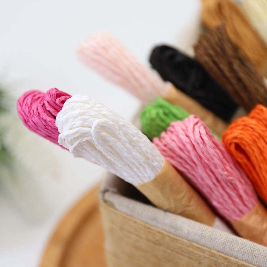 Colorful Paper Rope 2mm for Gift Box Decoration Handheld DIY Paper Drawing Creative Handmade Craft Supplies 12color