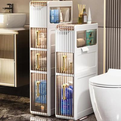 Armoires de rangement de toilettes, armoires de salle de bain, étagères de cuisine, rangement d'étagères d'armoire d'espace de salle de bain