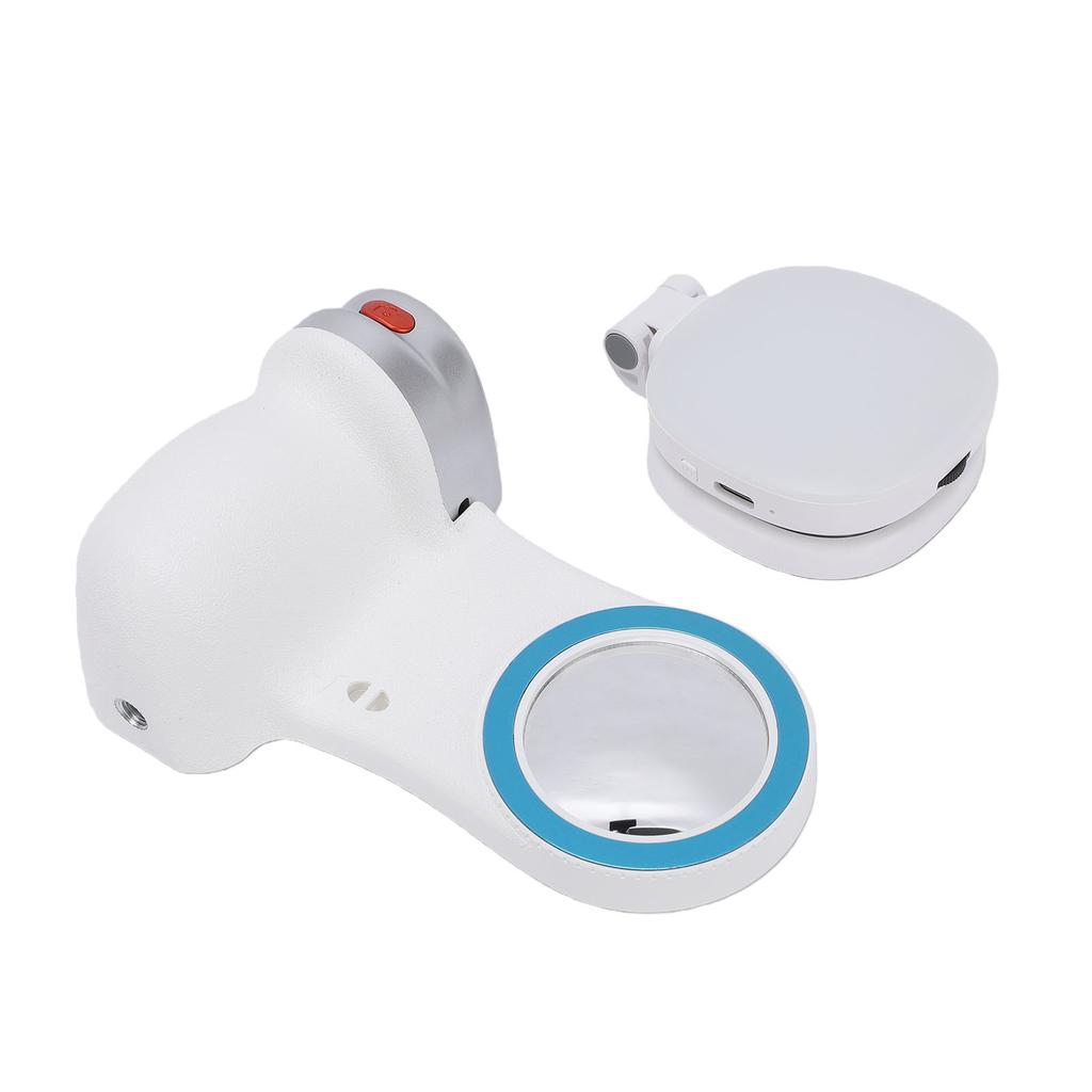 Magnetic Smartphone Grip Travel Phone Camera Grip with Removable Remote 3 Color Temperature Dimmable Fill Light for
