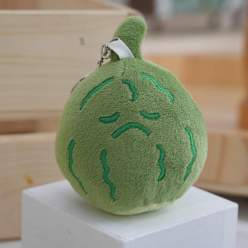 Doll Plush Creative Machine Vegetables Cute Broccoli Onion Ginger Garlic Gift Keychain