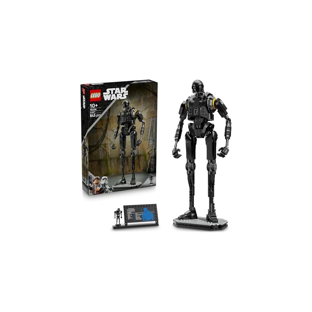 LEGO Star Wars K-2SO Security Droid Building Toy for Kids Ages 10-12, Space Robot Block Set