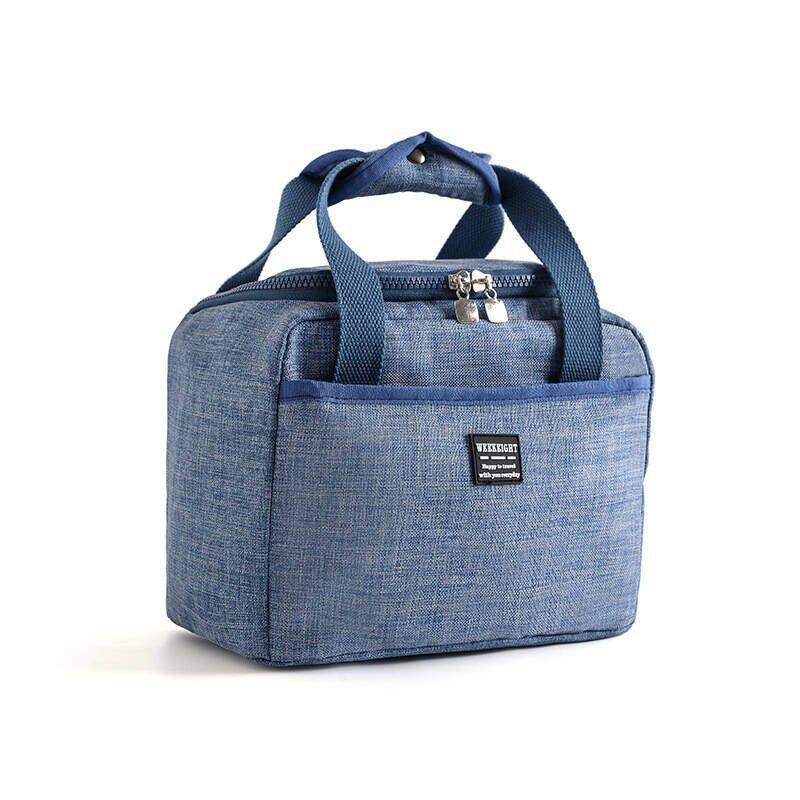 Lunch Bag Ice Bag Insulated Lunch Bag Large Capacity Multifunctional Handheld Zipper Bag Aluminum Foil Thickened Lunch Bag