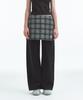 REST&RECREATION Rr Check Mini Skirt - Charcoal