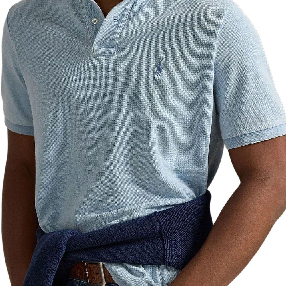 Polo Ralph Lauren SS26 Classic Short Sleeve Polo Shirt With Pony Embroidery Breathable Mesh Men tops MNPOKNI1N823934-400