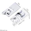 Multifunctional Electric Sewing Machine with Zipper, Binding, and Overlock Presser Foot Attachments
