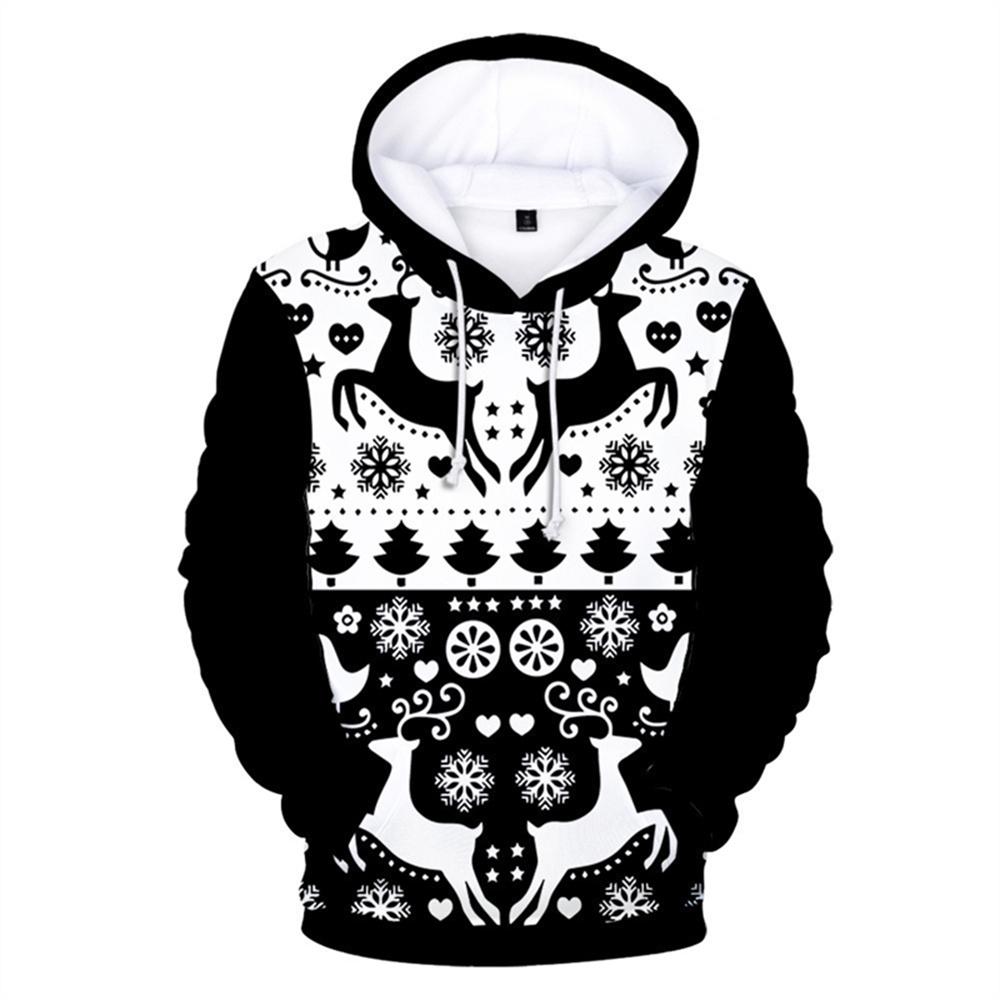 Mens Fashion Autumn Spring Christmas 3D Print Oversized Hoodeds Unisex y2k Man Woman Funny Harajuku new in hoodies & sweatshirts