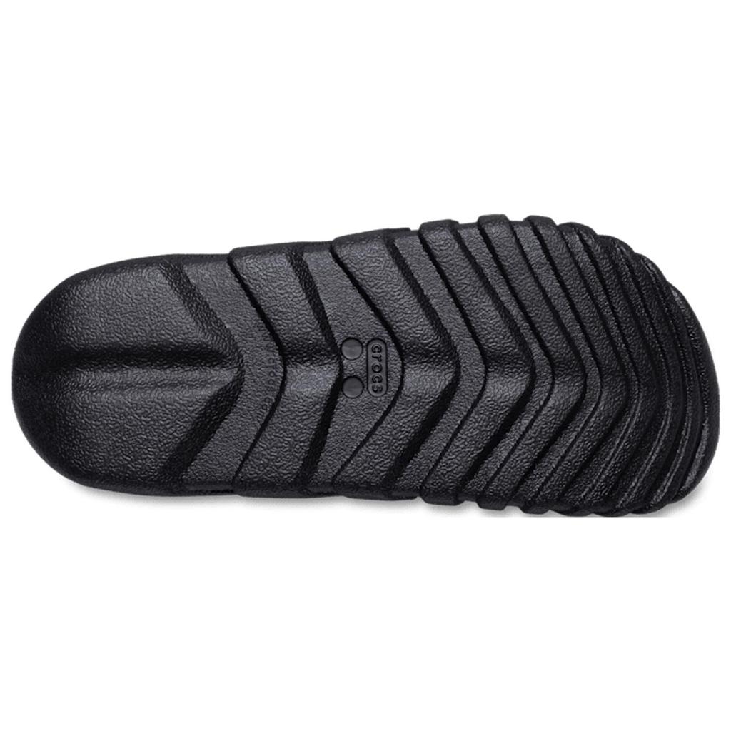 Crocs Duet Max Stivali in Pelle Morbida Confortevoli Stivaletti Unisex Stivali Neri 208773