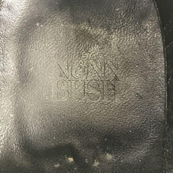 80s-90s/NUNN BUSH/Long Wingtip Leather Shoes/10C/26.5-27.5/Black/Business/USA Vintage(USED)