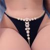2021 New Round Rhinestone Body Chains Fashion Nightclub Sexy Thong European and American Waist Chain