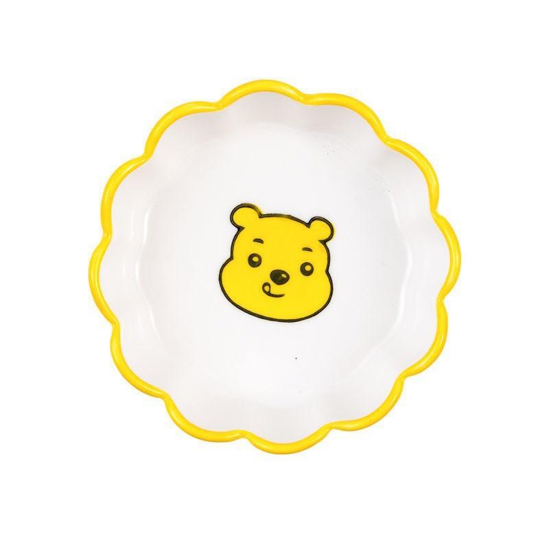 Japanese Cartoon Animal Flavor Saucer Household Creative Cute Petal Saucer Side Dishes Snacks Sauce Vinegar Saucer