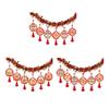 2025 Chinese New Year Banner Lunar New Year Decoration Lightweight Chinese Character Hanging Garland for TV Background Window