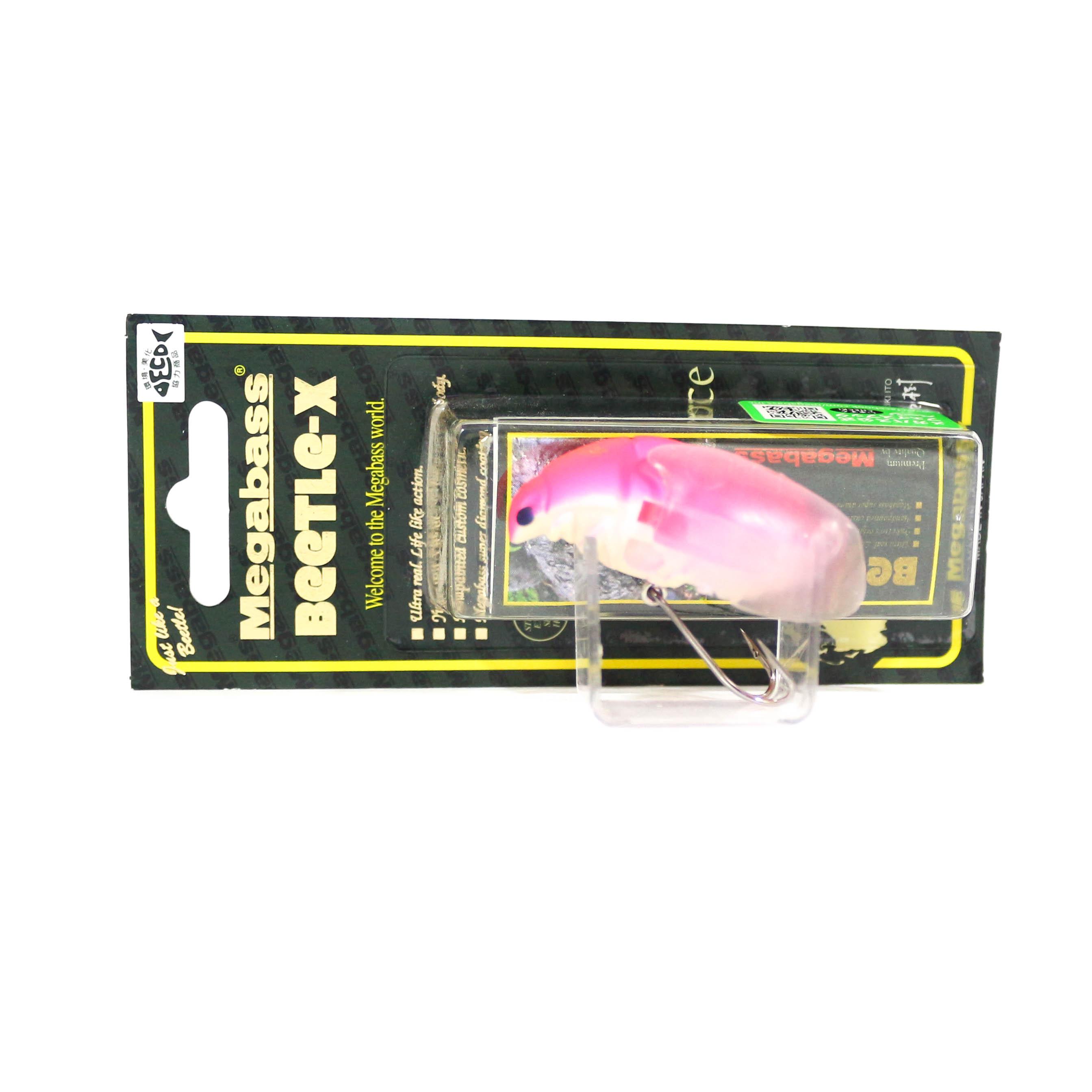 

Распродажа Плавающая приманка Megabass Beetle X Pink (7146)