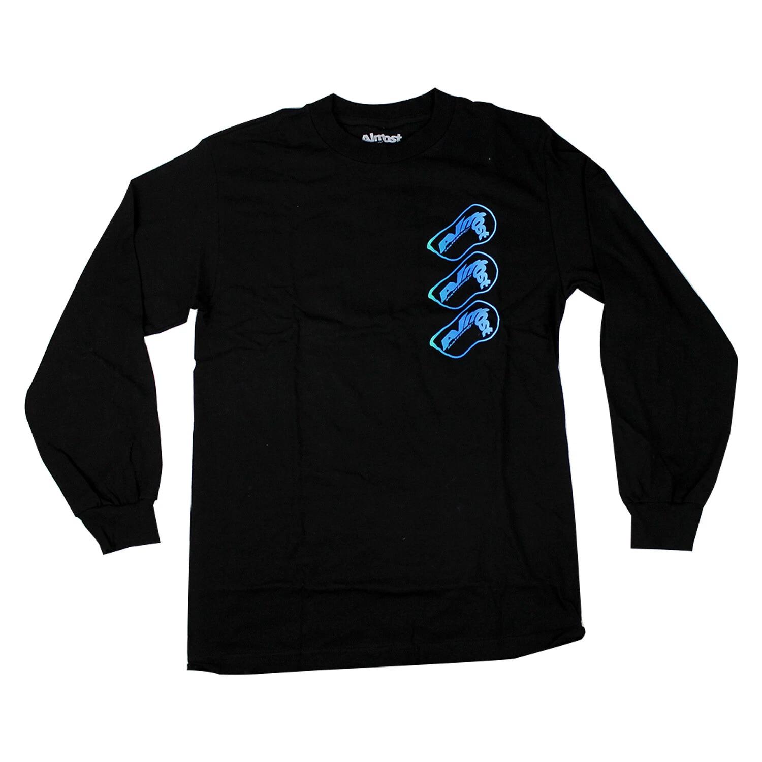 Almost Skateboards Longsleeve Shirt Middle Man Black M