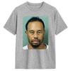 Unisexs TShirt Mugshot Tigers WWoods TShirts Hip Hop Summer Tees Streetwear Cotton Clothes Plus Size 6XL