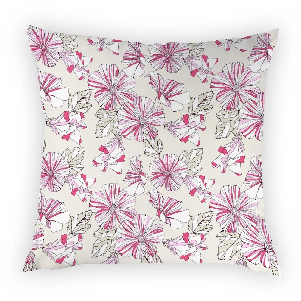 

Juste de coussin de luxe pour canapé de комод, voiture, украшение дома, taie d oreiller élégante, аниме-дизайн, растение, впечатление простое 60x60cm