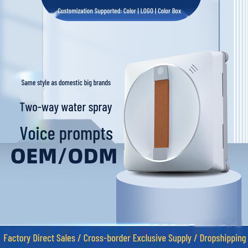 2026 Germany Smart Electric Window Cleaning Robot: Automatic Vacuum Suction for High-Rise Windows White-28 JP