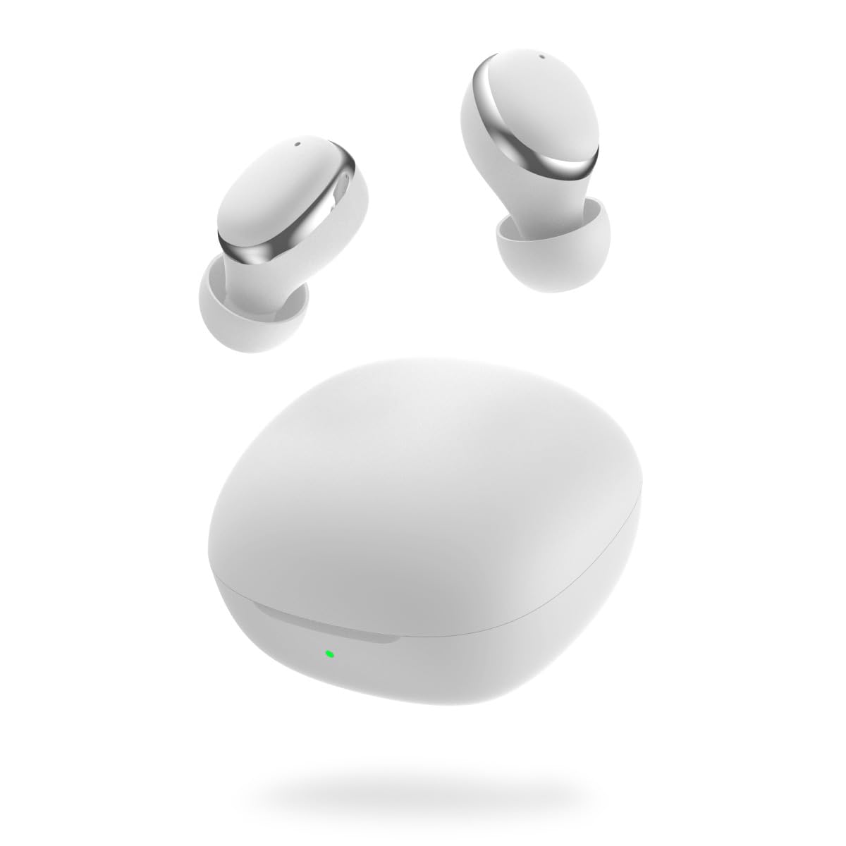 

Бездротовий Bluetooth HiFi Звук Низький 2025 Останній Bluetooth Автоматичний Миттєвий До 60 Годин Швидкий Гучність Комфортний Японський Голос IPX7 Водонепроникний білий