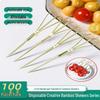 Disposable Bamboo Fruit Picks & Skewers
