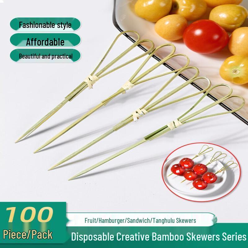 Disposable Bamboo Fruit Picks & Skewers