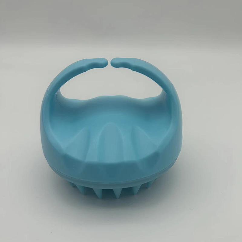 

Dual-Use Anti-Slip Shampoo Brush for Wet/Dry Scalp Massage and Soft Hair Care A without Silicone Sleeve