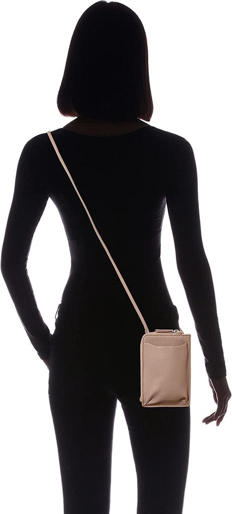 Legato Largo LG-D1161Z Mini Shoulder BagSmartphone Shoulder Bag, Women's, Gray Beige, Free Size