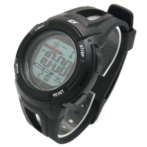 Arias Men's Digital Radio-Controlled Solar Watch, Black, AD06517RCSOL7