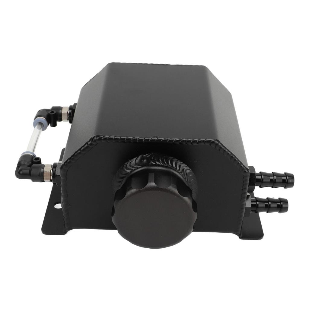 Universal Engine Coolant Expansion Tank 1L Aluminum Alloy Overflow Reservoir Bottle Tank