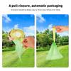 Holder, Sturdy Bag Holder for Large, Medium And Small Dogs, with Long Handle, Portable Container