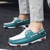 Business Casual Boat Shoes Man Docksides Shoes Quality Leather Loafers Shoes For Man Comfort Slip-on Flats Men's Driving Shoes