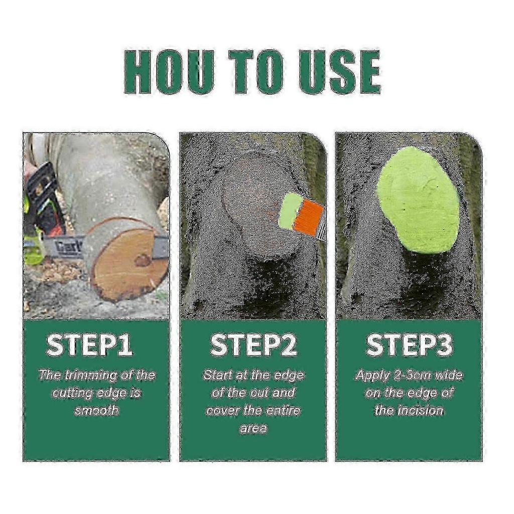 2X Tree Wound Sealer Plant Tree Wound Healing Sealant Plant Grafting Pruning Sealer Bonsai Cut Wound Paste Smear Tree Repair 
