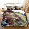 New Game Promise of Wizard Bedding Set Duvet Cover Comforter Bed Set Quilt Cover Pillowcase King Queen Twin Size Boys Girl Adult