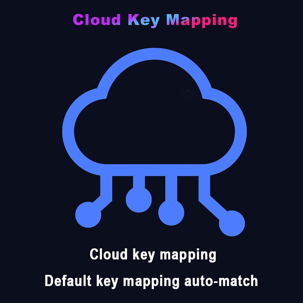 Konwerter Klawiatury i Myszy Przenośny Adapter Klawiatury i Myszy do Gier Mobilnych Połączenie BT5.0 Wsparcie dla Systemu Android