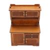 Dollhouse Sideboard 1 12 Scale 10x5x13.7cm Wooden Miniature Dollhouse Bookcase Cupboard