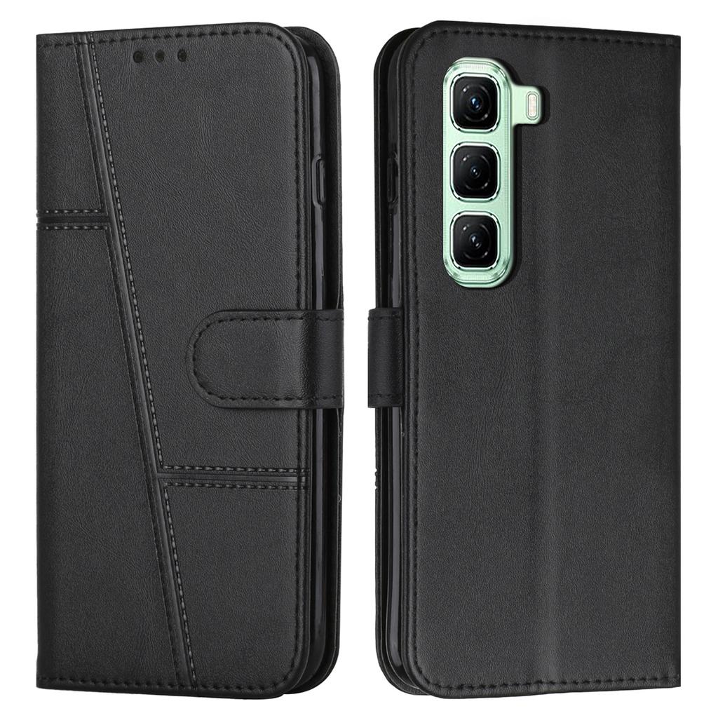 For Infinix Hot 50 Pro+ 4G Case Stand Flip Protective Leather Phone Cover