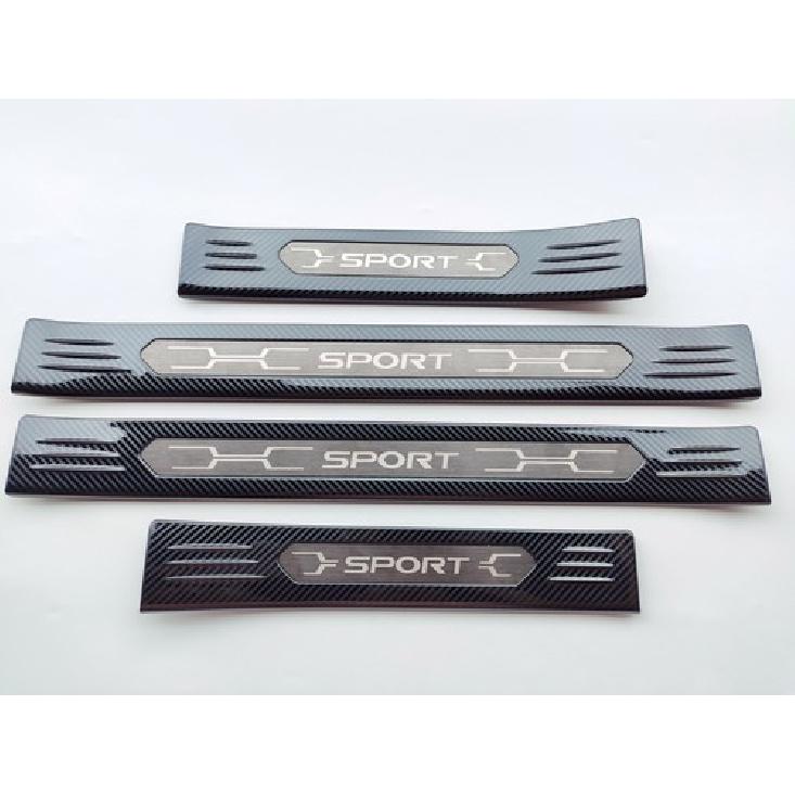 For Toyota RAV4 Accessories Scuff Plate Door Sill Protector Trim Guard