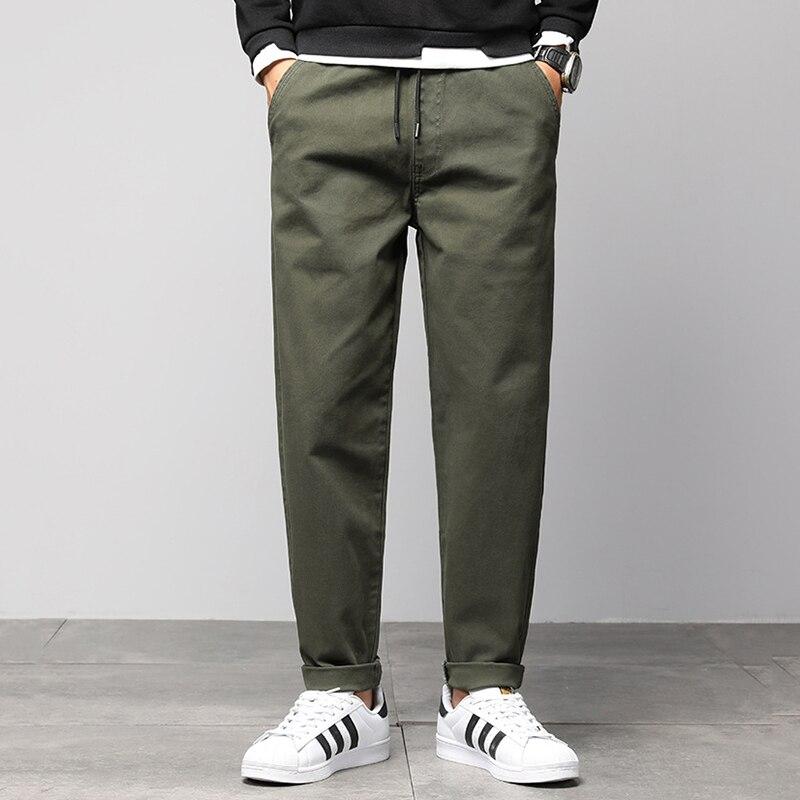 Men Casual Pants Trousers 
